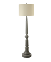 FANGIO LIGHTING 61" RESIN FLOOR LAMP WITH DESIGNER SHADE
