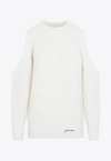 GANNI CHUNKY KNIT SWEATER