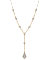 WRAPPED IN LOVE DIAMOND MULTI CLUSTER LARIAT NECKLACE (1 CT. T.W.) IN 14K GOLD OR 14K WHITE GOLD, 15" + 2" EXTENDER,