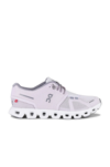 On Running Cloud 5 Low-top Mesh And Leather Sneakers In White