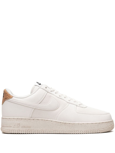 Nike Air Force 1 Low Next Nature "cork" Sneakers In White