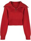 Jacquemus La Maille Risoul Wool Jumper In Red