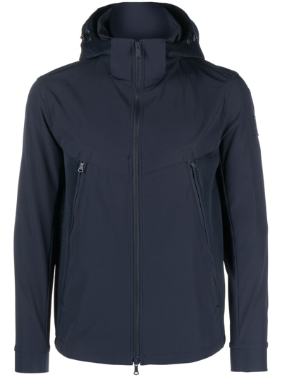 Paul & Shark Save The Sea Hooded Jacket In Blue