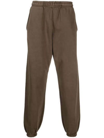 Entire Studios Heavy Cotton Track Pants In Brown