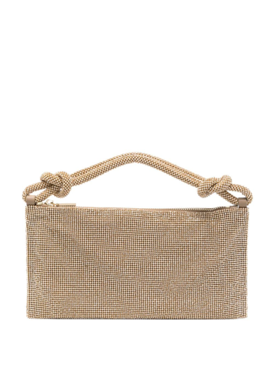 Cult Gaia Hera Nano Crystal-embellished Tote Bag In Pink