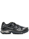 Salomon Sneakers Xt-4 Og In Black Ebony Silver Metallic