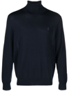 Polo Ralph Lauren Turtleneck Wool Sweater In Hunter Navy