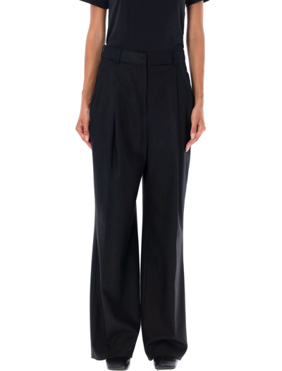 Loulou Studio Solo Pants In Black