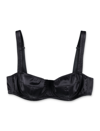 Dolce & Gabbana Lace-detail Satin Balconette Bra In Nero
