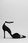 ALEVÌ KYLA PUMPS IN BLACK SUEDE