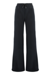 OFF-WHITE COTTON TROUSERS