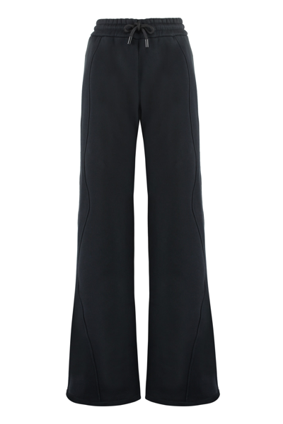 OFF-WHITE COTTON TROUSERS