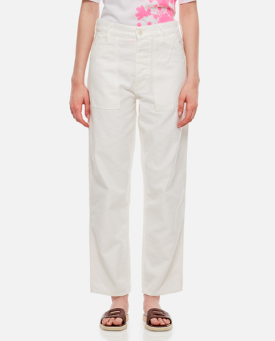 Polo Ralph Lauren Military Ankle Length Pants In White