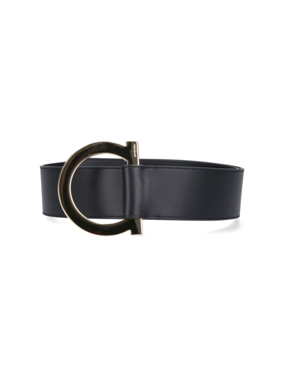 Ferragamo Belt In Black