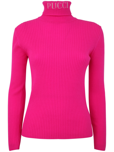 Emilio Pucci Kids' Knitwear In Purple