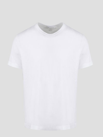 Comme Des Garçons Shirt Back Logo T-shirt In White