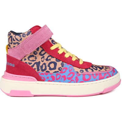 Little Marc Jacobs Kids' Multicolor Sneakers For Girl With Logo