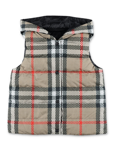 Burberry Waistcoatcoat  Kids Kids In Beige