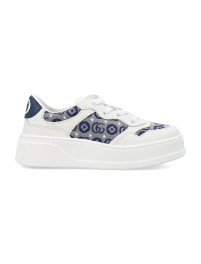 Gucci Kids' Chuncky Low-top Trainer In White