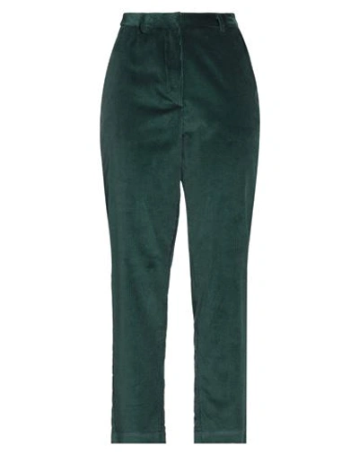 Niū Woman Pants Green Size S Cotton