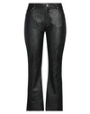 Please Woman Pants Black Size S Polyester, Viscose, Elastane In Black