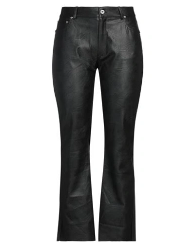 Please Woman Pants Black Size S Polyester, Viscose, Elastane
