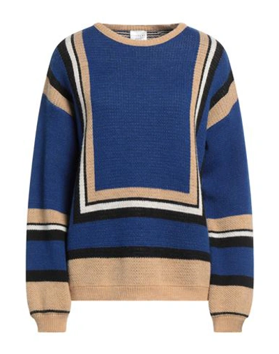 Anonyme Designers Woman Sweater Blue Size M Polyacrylic, Polyester