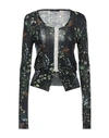 High Woman Cardigan Midnight Blue Size Xl Wool, Nylon In Blue
