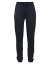 Juvia Woman Pants Midnight Blue Size M Cotton, Polyester