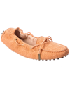 TOD'S TOD’S ALBER ELBAZ SUEDE LOAFER