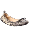 Tod's Ballerina Flat Laccetto