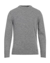 +39 Masq Man Sweater Grey Size L Polyamide, Baby Alpaca Wool, Wool