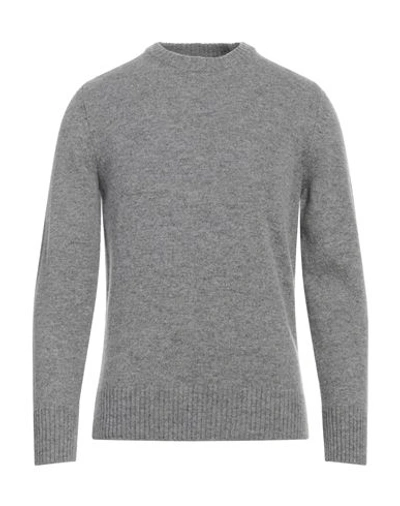 +39 Masq Man Sweater Grey Size L Polyamide, Baby Alpaca Wool, Wool