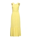 Fly Girl Woman Midi Dress Yellow Size Xl Polyester In Yellow