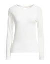 Kate By Laltramoda Woman Sweater White Size L Viscose, Polyamide