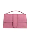 Jacquemus Woman Handbag Garnet Size - Soft Leather In Red