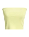 Seventy Sergio Tegon Seventy Venezia Woman Top Pastel Yellow Size S Vinyon, Polyamide