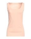 Wolford Woman Tank Top Blush Size M Modal, Elastane In Pink