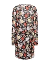 Semicouture Woman Midi Dress Black Size 10 Viscose In Black