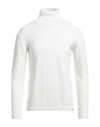 Liu •jo Man Man Turtleneck White Size Xl Cotton, Polyester, Polyamide, Acrylic, Wool