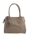 Corsia Woman Handbag Dove Grey Size - Soft Leather