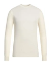 +39 Masq Man Sweater Off White Size 36 Merino Wool