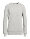 Revolution Man Sweatshirt Light Grey Size M Cotton