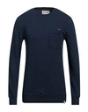 Revolution Man Sweatshirt Navy Blue Size S Cotton