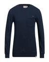 Revolution Man Sweatshirt Navy Blue Size S Cotton In Navy Blue