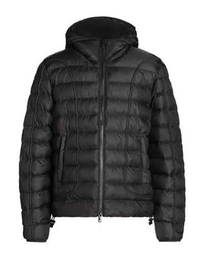 Diesel W-hawkyl Man Down Jacket Black Size 42 Polyester