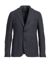 Angelo Nardelli Man Blazer Blue Size 44 Wool, Polyester, Polyamide, Viscose