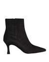 Bianca Di Woman Ankle Boots Black Size 10 Soft Leather