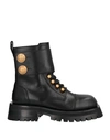 Balmain Ranger Army Boots In Black