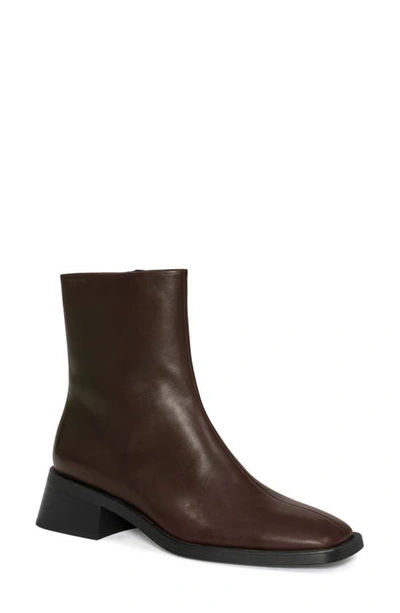 Vagabond Shoemakers Blanca Boot In Dark Brown